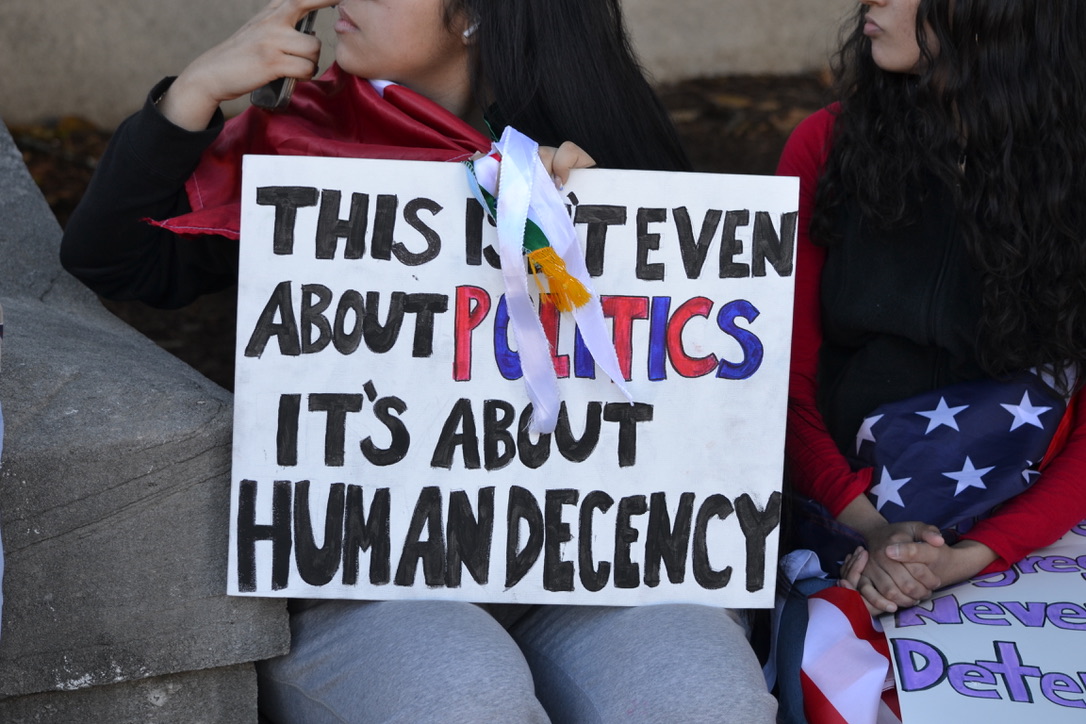 this isnt even about politics it's about human decency